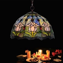 30 ċm Blue Tulip 1 Light...