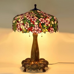 50 ċm Ħawħ Tiffany Stained...