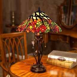 40 ċm Tiffany Stained Glass...