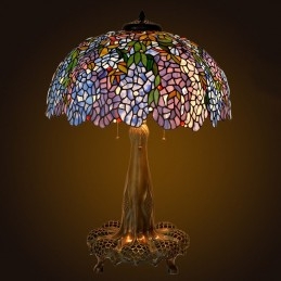 58 ċm Tiffany Stained Glass...