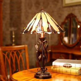 38 ċm Retro Tiffany Stained...