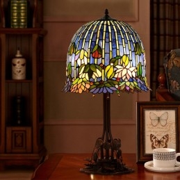 40 ċm Tiffany Stained Glass...