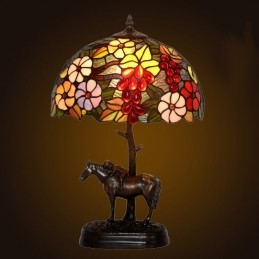 30 ċm Rustic Għeneb Tiffany...