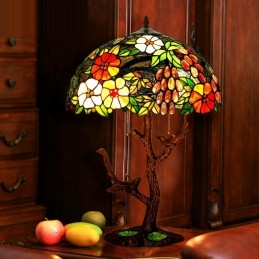 43 ċm Tiffany Stained Glass...
