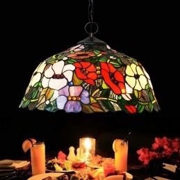 40 ċm Tiffany Stained Glass...
