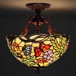 40 ċm Butterfly Tiffany...