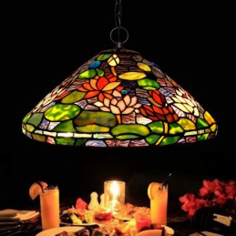 40 ċm Tiffany Stained Glass...