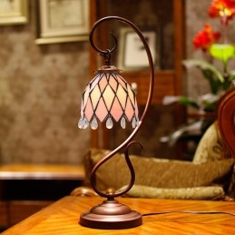 18 ċm Tiffany Stained Glass...