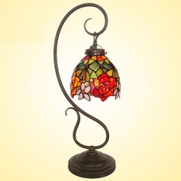18 ċm Rustic Rose Tiffany...