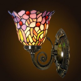 18 ċm Retro 1 Dawl Tiffany...