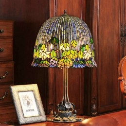 45 ċm Tiffany Stained Glass...