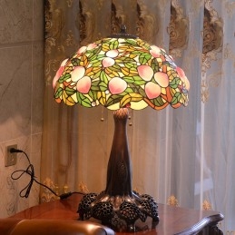 50 ċm Ħawħ Tiffany Stained...
