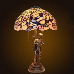40 ċm Tiffany Stained Glass...
