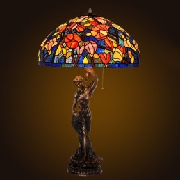 50 ċm Tiffany Stained Glass...