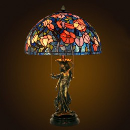 40 ċm Tiffany Stained Glass...