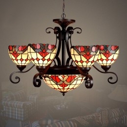 Chandelier Barokk Tiffany...