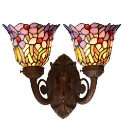2 Dawl Tiffany Stained...