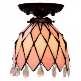 18 ċm Tiffany Stained Glass...