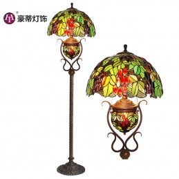 40 ċm Retro Tiffany Stained...