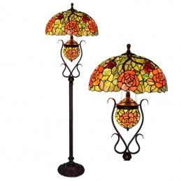 45 ċm Tiffany Stained Glass...