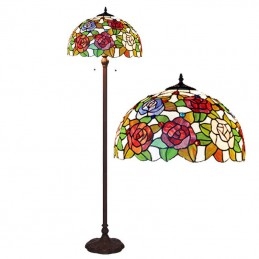 40 ċm Rose Tiffany Stained...