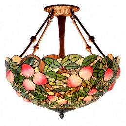 50 ċm Ħawħ Tiffany Stained...