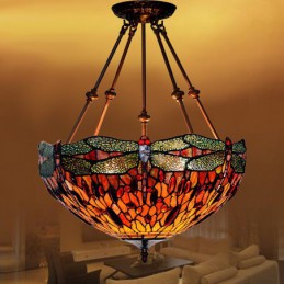 45 ċm Dragonfly Tiffany...
