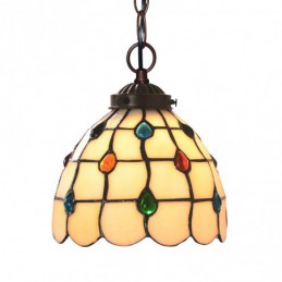 18 ċm Tiffany Stained Glass...