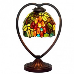18 ċm Retro Tiffany Stained...