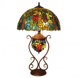43 ċm Tiffany Stained Glass...
