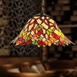 40 ċm Tiffany Stained Glass...