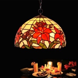 30 ċm Tiffany Stained Glass...