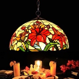 40 ċm Tiffany Stained Glass...