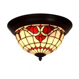 25 ċm Tiffany Stained Glass...