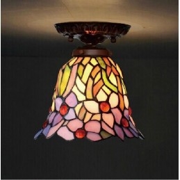 18 ċm Tiffany Stained Glass...