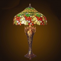45 ċm Tiffany Stained Glass...