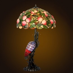50 ċm Ħawħ Tiffany Stained...