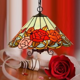 45 ċm 1 Light Rose Tiffany...