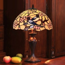 40 ċm Retro Tiffany Stained...