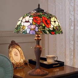 40 ċm Tiffany Stained Glass...