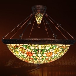 109 ċm Tiffany Stained...