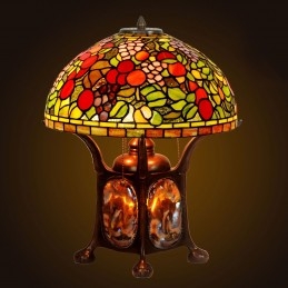 40 ċm Rose Tiffany Stained...