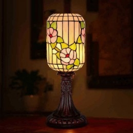 15 ċm Retro Tiffany Stained...