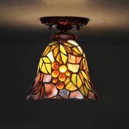 18 ċm Tiffany Stained Glass...