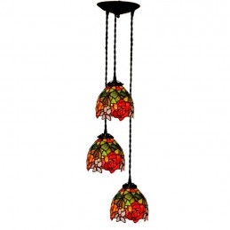 3 Dawl Rustic Rose Tiffany...