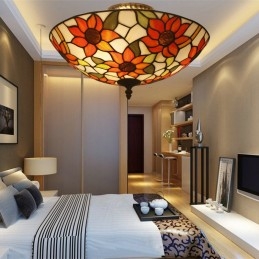 40 ċm Tiffany Flush Mount...