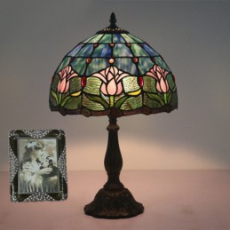 Lampa tal-mejda Tiffany ta...