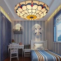 40 ċm Tiffany Flush Mount...