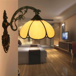 20 ċm Dawl tal-Ħajt Tiffany...