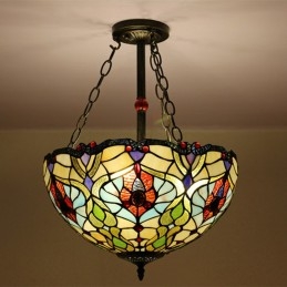40 ċm Tiffany Flush Mount...